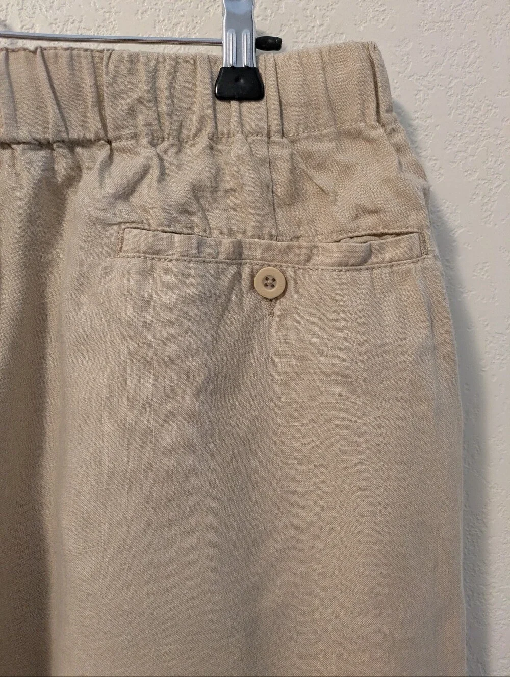 Quince Men's 100% European Linen Pants Driftwood Large L 32